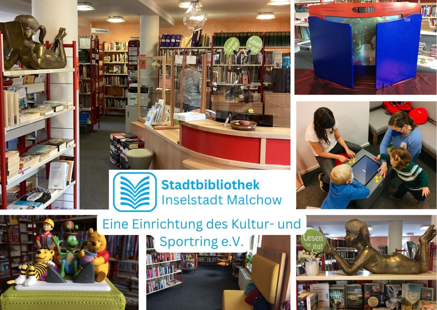 Logo der Stadtbibliothek Malchow